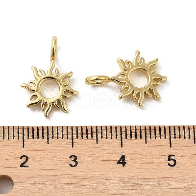 Rack Plating Brass Pendants KK-Q795-06G-1