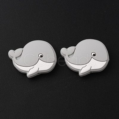 Dolphin Food Grade Eco-Friendly Silicone Beads SIL-WH0018-002A-1