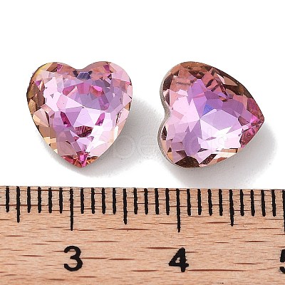 Glass Rhinestone Cabochons RGLA-G020-04E-D123-1