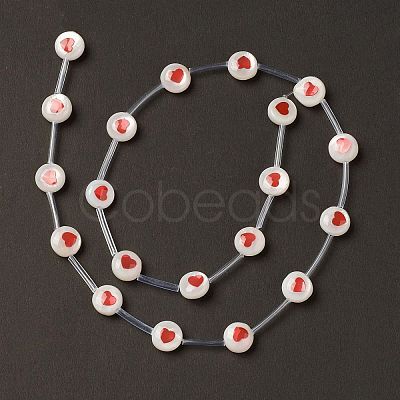 Natural Freshwater Shell Beads Strands BSHE-B005-13B-1