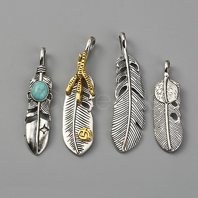 Alloy Big Pendants FIND-WH0127-35-1