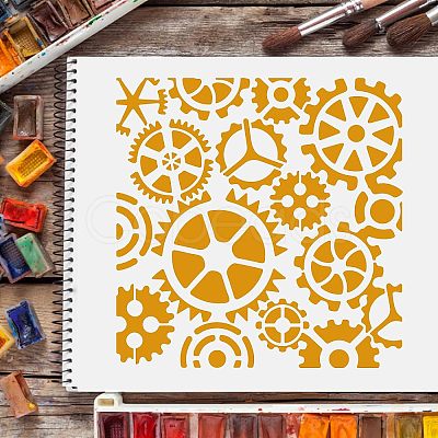 Plastic Reusable Drawing Painting Stencils Templates DIY-WH0172-228-1