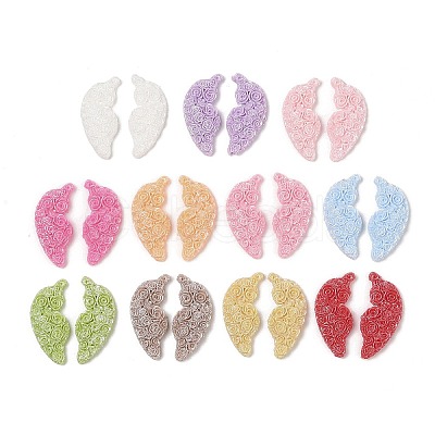 Opaque Resin Decoden Cabochons RESI-Q230-03-1