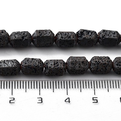 Natural Lava Rock Beads Strands G-H303-C07-1