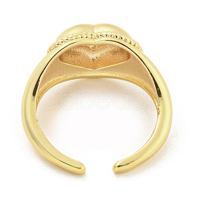 Long-Lasting Plated Brass Cuff Rings RJEW-I103-093G-1