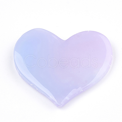 Opaque Resin Cabochons CRES-S304-40-1