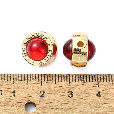 Rack Plating Alloy Resin Beads RESI-Z027-01G-01-1