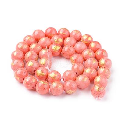 Natural Mashan Jade Beads Strands G-F670-A04-10mm-1