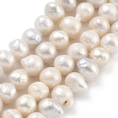 Natural Cultured Freshwater Pearl Beads Strands PEAR-C003-15A-1