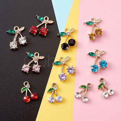 Alloy Rhinestone Pendants ALRI-TA0001-11-1