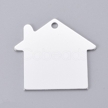 Pet Aluminium Pendants ALUM-I002-04J-1