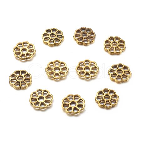 Tibetan Style Spacer Beads X-GLF1416Y-NF-1