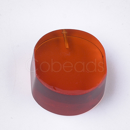Translucent Resin Beads CRES-T014-19D-1