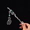 Alloy Hair Sticks, Hair Accessories for Women & Girls, Snake, 185x25mm