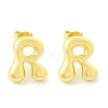 Rack Plating Brass Earrings EJEW-S222-01G-R-1