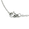 304 Stainless Steel Pendant Necklace for Women NJEW-JN04387-05-5