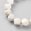 Natural Rainbow Moonstone Beads Stretch Bracelets BJEW-Z007-A-03-3