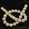 Synthetic Magnesite Beads Strands G-E018-14mm-2