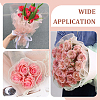 Polyester Flower Bouquet Wrapping Mesh Paper ORIB-WH0007-02A-02-6