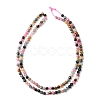 Natural Tourmaline Beads Strands G-YW0001-18-2