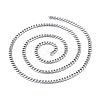 Tarnish Resistant 304 Stainless Steel Twisted Chains CHS-K010-02P-2