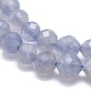 Natural Iolite Beads Strands G-O171-07-5mm-3