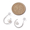 Natural Pearl Ear Studs EJEW-P286-04P-3