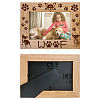 Natural Wood Photo Frames AJEW-WH0292-019-4