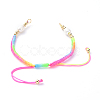 Braided Nylon Cord for DIY Bracelet Making AJEW-JB00540-05-3