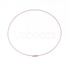Stainless Steel Wire Necklace Cord DIY Jewelry Making X-TWIR-R003-03-3