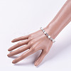 Glass Beads Stretch Bracelets BJEW-JB04757-4