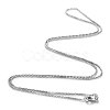 304 Stainless Steel Box Chain Necklaces NJEW-S063-CA251-1-80-3