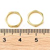 Rack Plating Brass Bead Frame KK-M269-05G-3