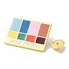 Golden Alloy Brooches JEWB-K020-01E-G-3