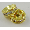 Middle East Rhinestone Spacer Beads X-RSB038NF-01G-1