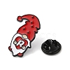 Christmas Dwarf/Gnome with Heart Enamel Pins for Women JEWB-D017-04D-EB-3