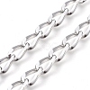 Tarnish Resistant 304 Stainless Steel Curb Chains CHS-P010-02P-2