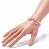 Handmade Polymer Clay Beads Stretch Bracelets BJEW-JB06564-3