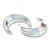Transparent UV Plating Acrylic Beads X-OACR-H022-03-2