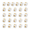 Biyun 52Pcs 26 Style Food Grade Eco-Friendly Silicone Beads SIL-BY0001-05-13