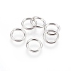 Tarnish Resistant 304 Stainless Steel Open Jump Rings STAS-P212-25P-09-1