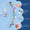 36Pcs 36 Styles Alloy Enamel Wine Glass Charms AJEW-BC00003-4