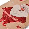 Christmas Theme Hot Stamping Rectangle Paper Bags CARB-F011-02F-4