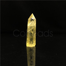 Point Tower Natural Citrine Home Display Decoration PW23030652948