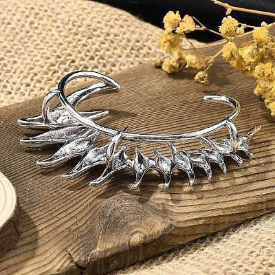 Alloy Cuff Earrings EJEW-K297-01AS-1