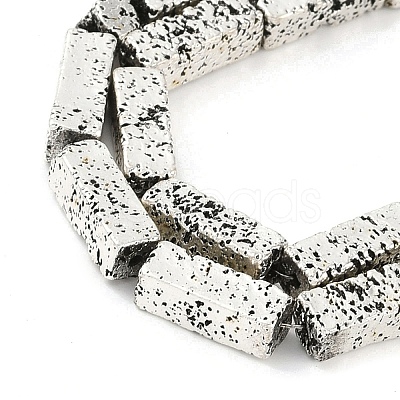 Electroplated Synthetic Non-Magnetic Hematite Beads Strands G-U003-15B-1