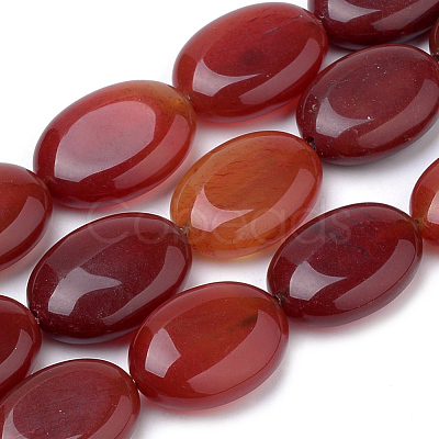 Natural Carnelian Beads Strands G-R451-04B-1