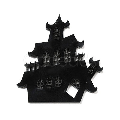 Halloween Opaque Acrylic Pendants SACR-P020-C01-1