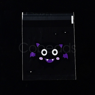 Halloween Theme Plastic Bakeware Bag ABAG-F007-03C-1