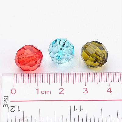 Transparent Acrylic Beads PL505Y-1